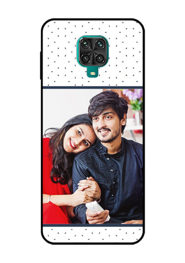 Redmi Note 9 Pro Max Personalized Glass Phone Case  - Premium Dot Design