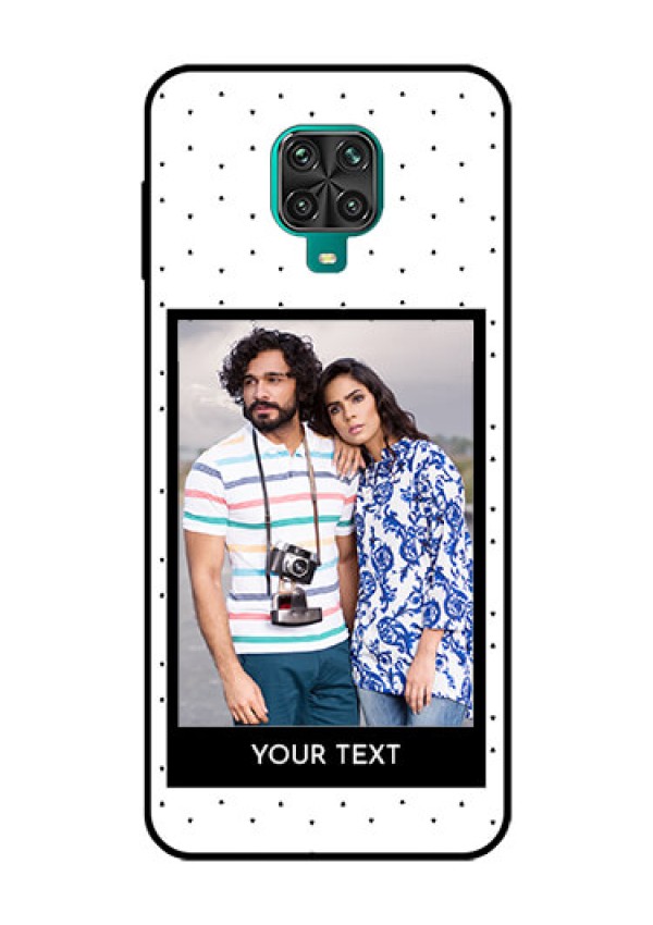 Redmi Note 9 Pro Max Photo Printing on Glass Case  - Premium Design