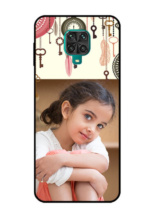Redmi Note 9 Pro Max Custom Glass Mobile Case  - Boho Style Design