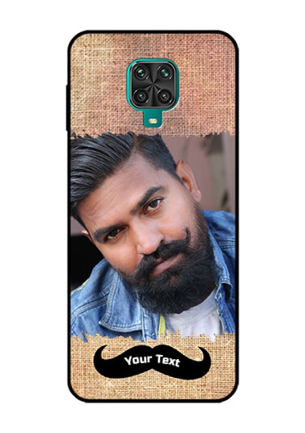 Redmi Note 9 Pro Max Personalized Glass Phone Case  - with Texture Design