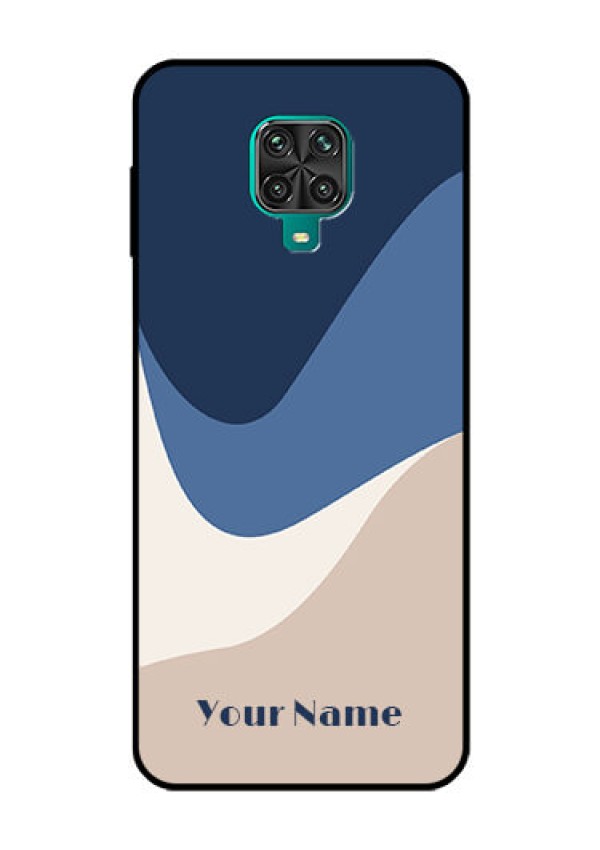 Xiaomi Redmi Note 9 Pro Max Custom Glass Phone Case - Abstract Drip Art Design