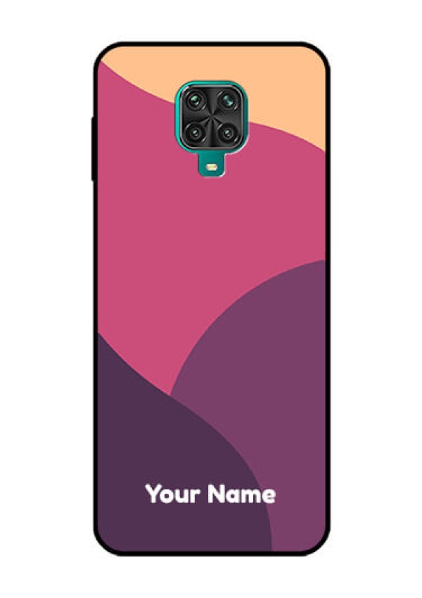 Xiaomi Redmi Note 9 Pro Max Custom Glass Phone Case - Mixed Multi-colour abstract art Design