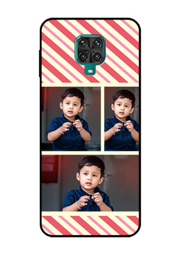 Redmi Note 9 Pro Personalized Glass Phone Case  - Picture Upload Mobile Case Design