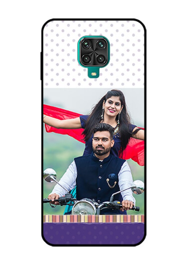 Redmi Note 9 Pro Photo Printing on Glass Case  - Cute Family Design