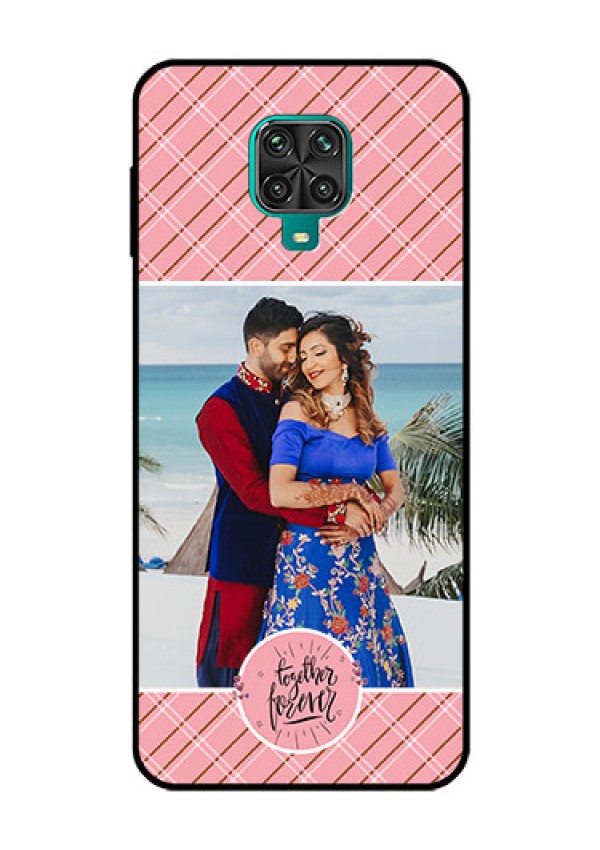 Redmi Note 9 Pro Personalized Glass Phone Case  - Together Forever Design