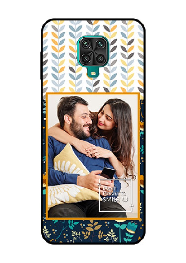 Redmi Note 9 Pro Custom Glass Mobile Case  - Pattern Design