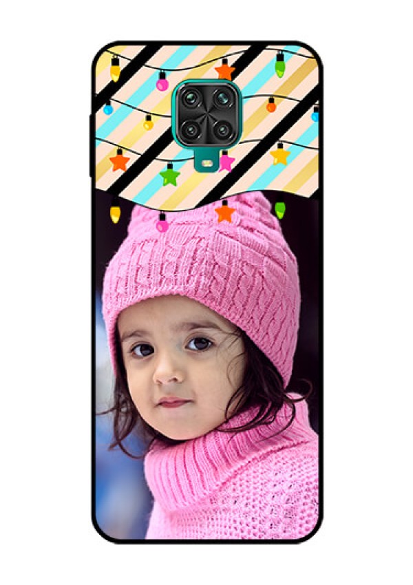 Redmi Note 9 Pro Custom Glass Mobile Case  - Lights Hanging Design