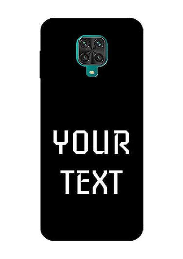 Redmi Note 9 Pro Your Name on Glass Phone Case