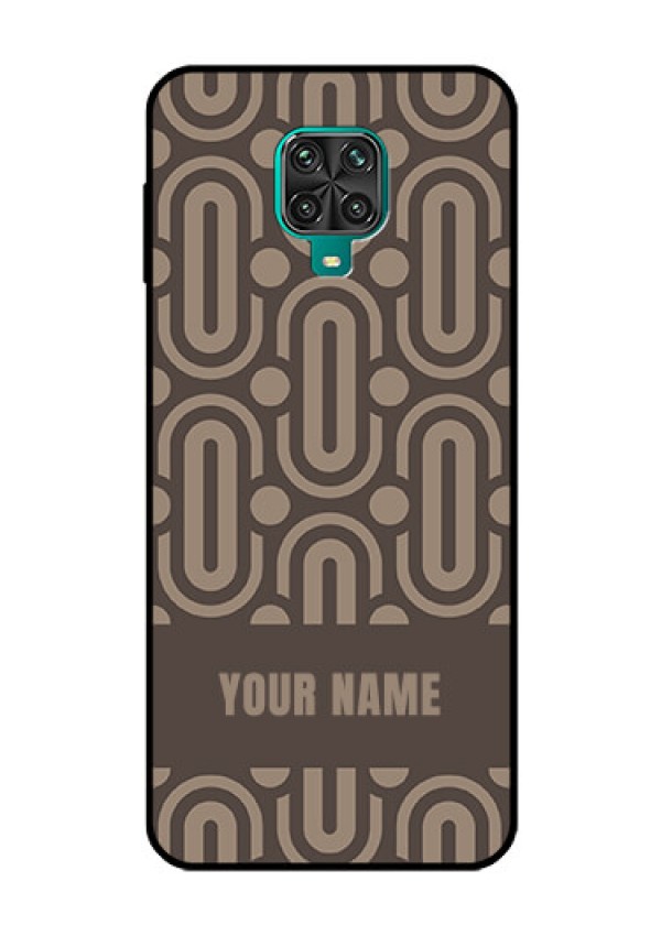 Xiaomi Redmi Note 9 Pro Custom Glass Phone Case - Captivating Zero Pattern Design