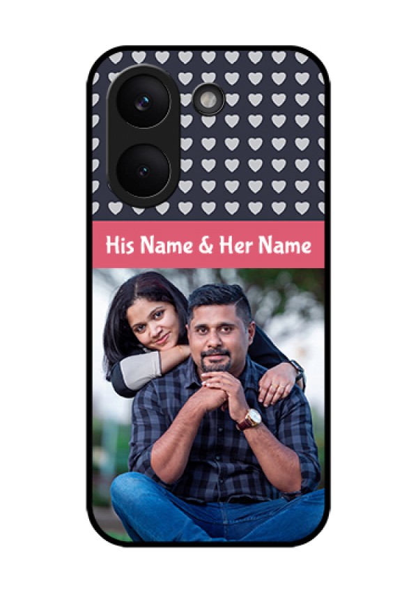 Xiaomi Redmi Turbo 5 Custom Glass Phone Case - Love Symbols Design