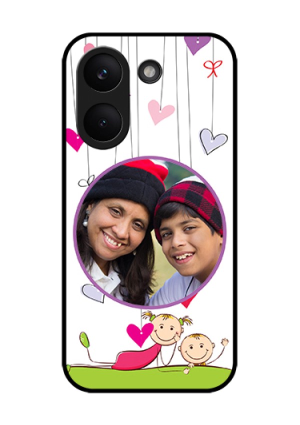 Xiaomi Redmi Turbo 5 Custom Glass Phone Case - Cute Kids Phone Case Design