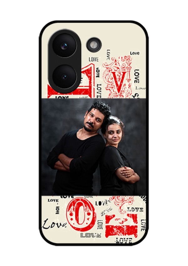 Xiaomi Redmi Turbo 5 Custom Glass Phone Case - Trendy Love Design Case