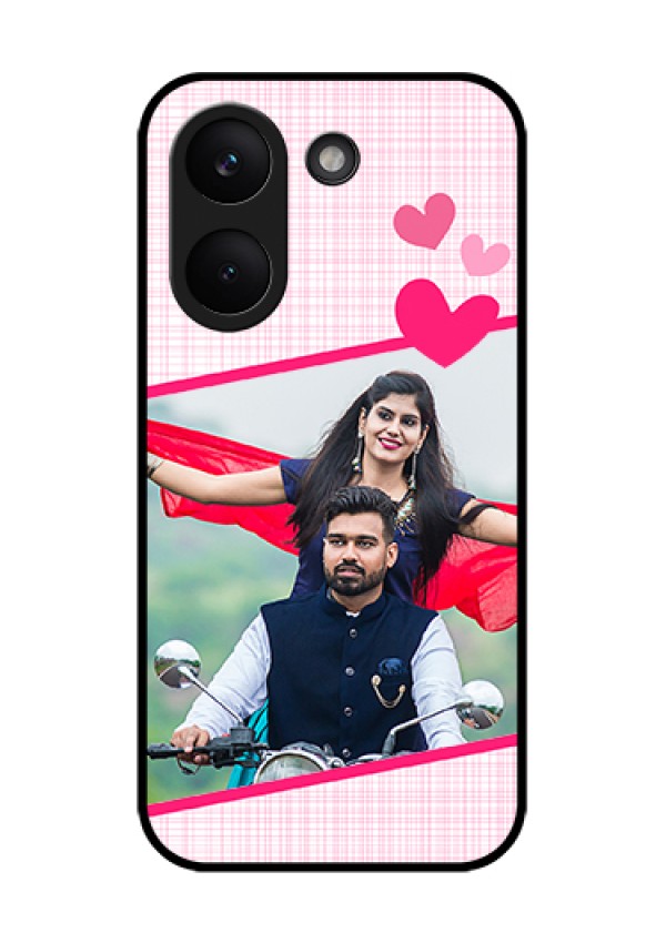 Xiaomi Redmi Turbo 5 Custom Glass Phone Case - Love Shape Heart Design