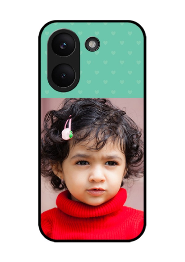 Xiaomi Redmi Turbo 5 Custom Glass Phone Case - Lovers Picture Design