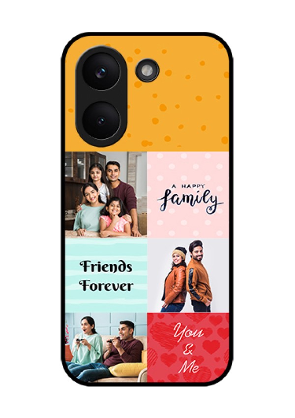 Xiaomi Redmi Turbo 5 Custom Glass Phone Case - Images With Quotes Design