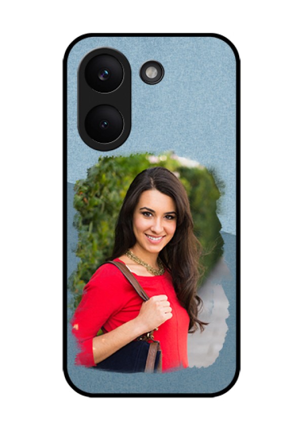 Xiaomi Redmi Turbo 5 Custom Glass Phone Case - Grunge Line Art Design