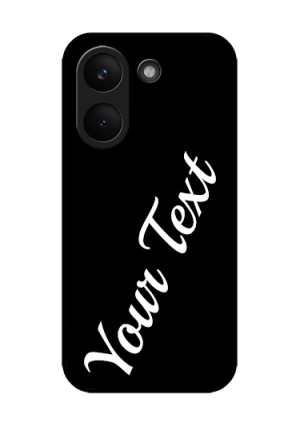 Xiaomi Redmi Turbo 5 Custom Glass Phone Case - With Your Name Design