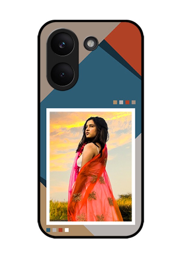 Xiaomi Redmi Turbo 5 Custom Glass Phone Case - Retro Color Pallet Design