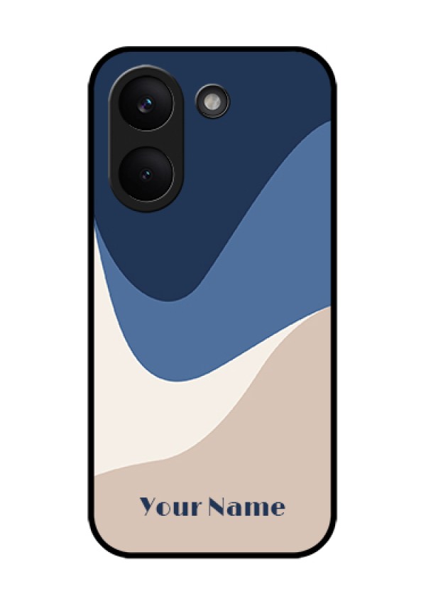 Xiaomi Redmi Turbo 5 Custom Glass Phone Case - Abstract Drip Art Design