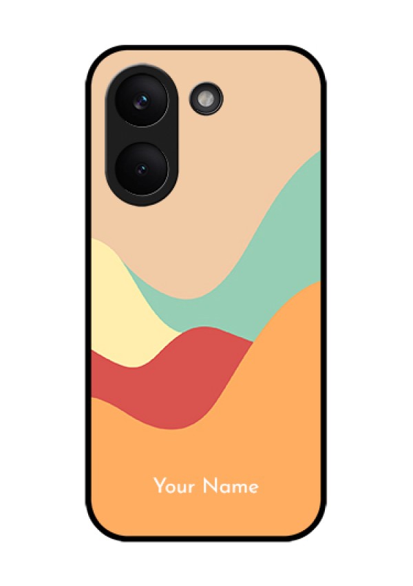 Xiaomi Redmi Turbo 5 Custom Glass Phone Case - Ocean Waves Multi - Colour Design
