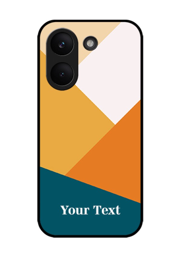 Xiaomi Redmi Turbo 5 Custom Glass Phone Case - Stacked Multi - Colour Design