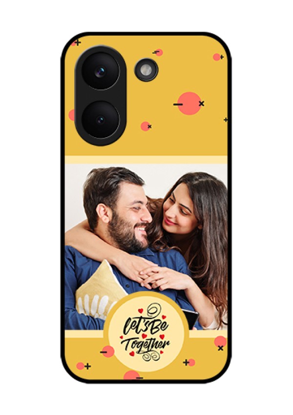 Xiaomi Redmi Turbo 5 Custom Glass Phone Case - Lets Be Together Design