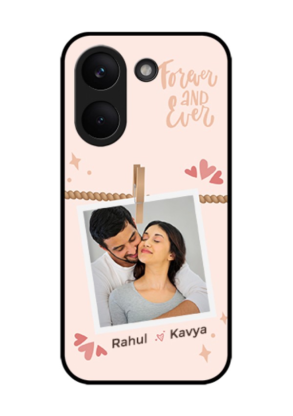 Xiaomi Redmi Turbo 5 Custom Glass Phone Case - Forever And Ever Love Design