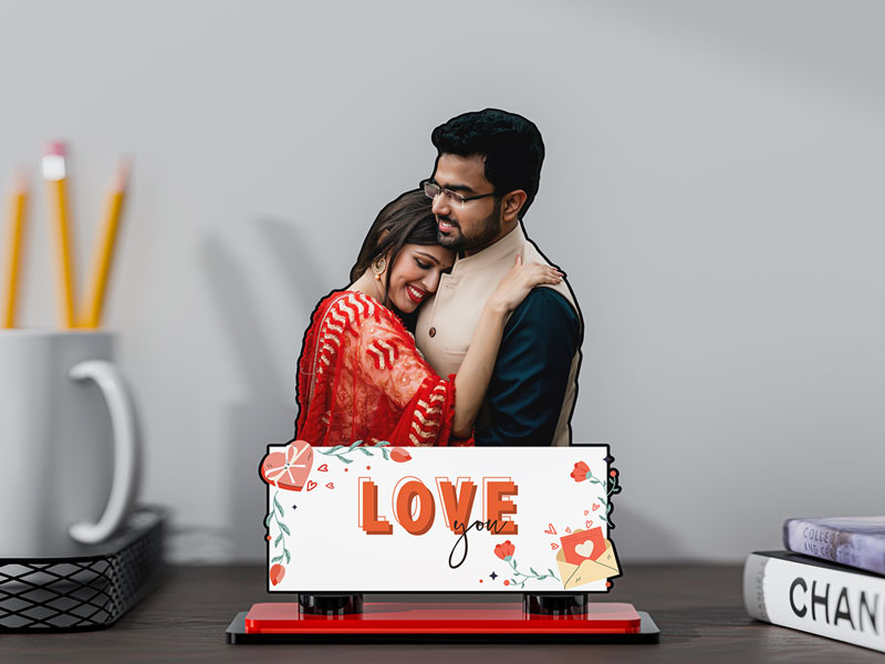 Love You Miniature Photo Stand Design