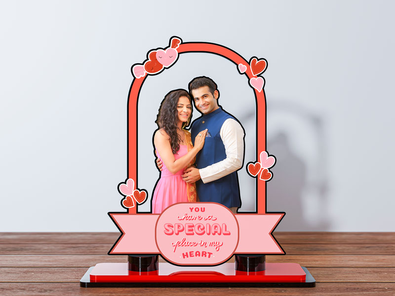 You Have A Special Place in My Heart Miniature Photo Stand Design