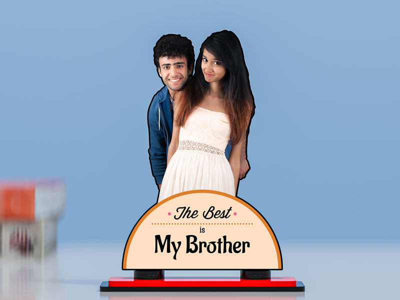 The Best is My Brother Miniature Photo Stand Design