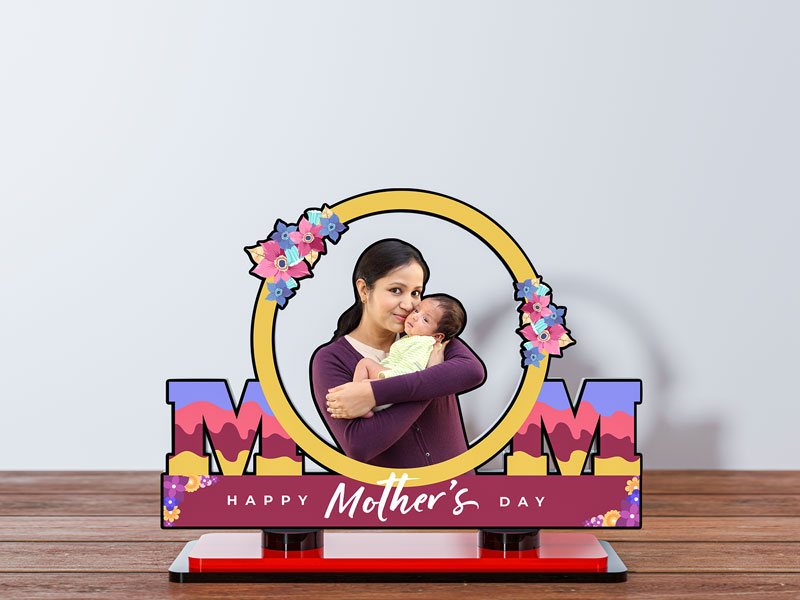 Happy Mothers Day Miniature Photo Stand Design