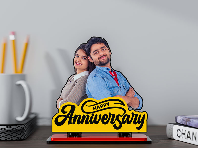 Happy Anniversary Miniature Photo Stand Design