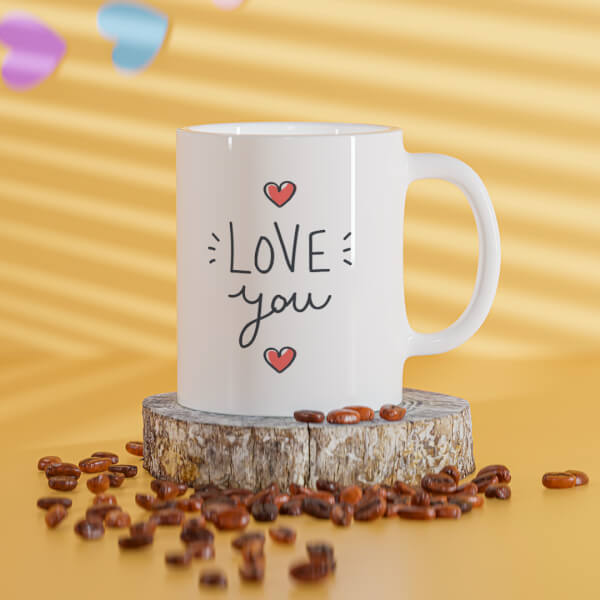 Love You Design On Mug