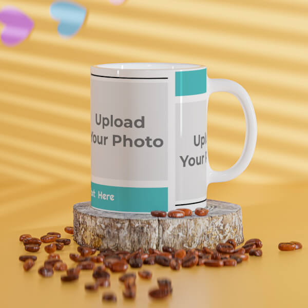 Boy Friend Birthday 2 Pic Upload Design On Mug