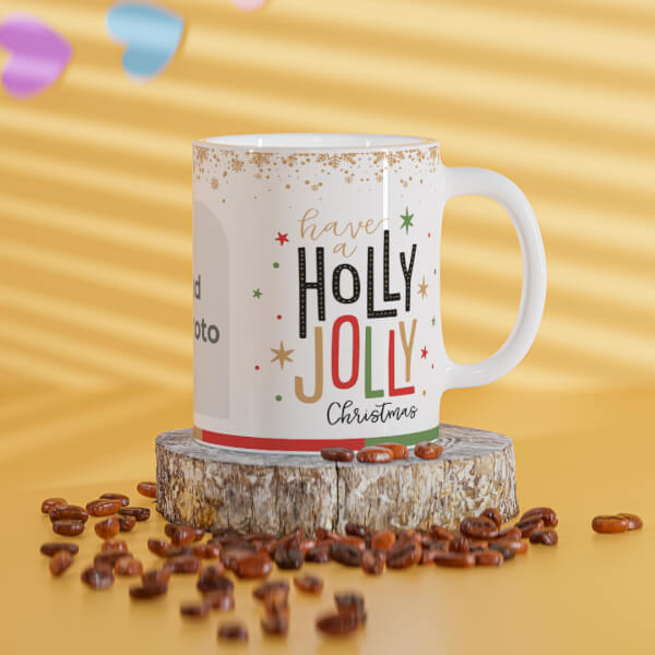 Have A Holly Jolly Christmas Design On Mug
