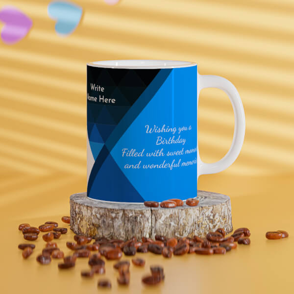 Wishing You A Birthday Filled With Sweet Moments Quote Design On Mug