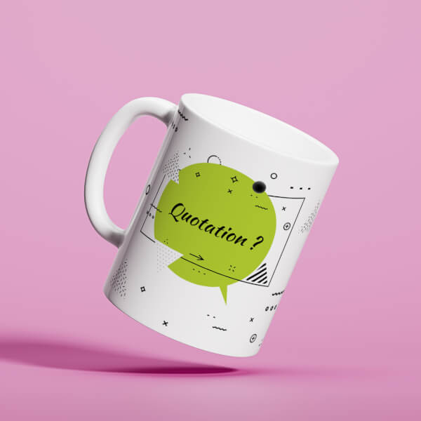Quotation? Design On Mug