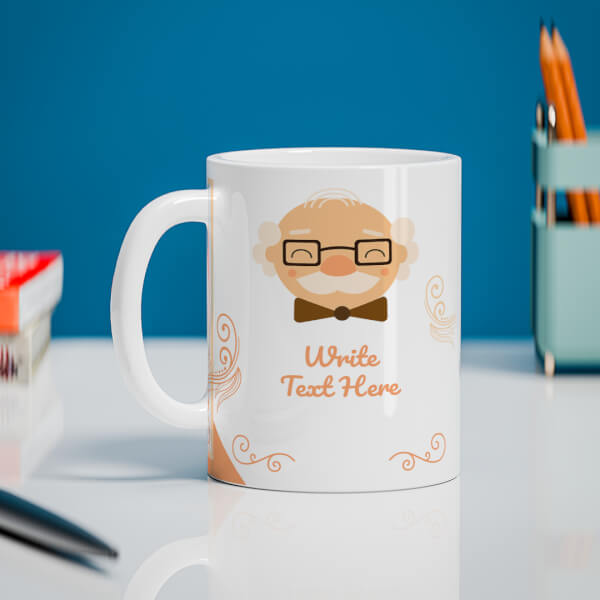 Grandpa Birthday Design On Mug