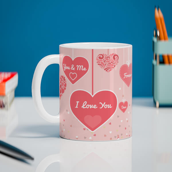 Your & Me Forever Design On Mug