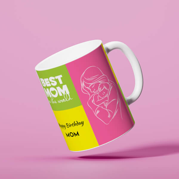 Best Mom In The World Large Pic Upload Design On Mug
