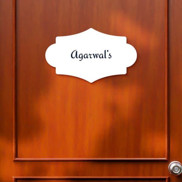 Custom Badge Design Glossy Nameplate