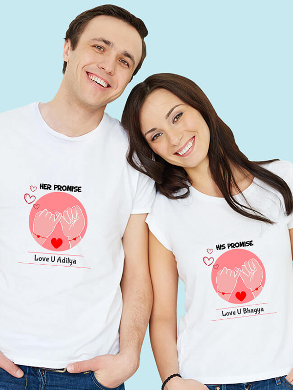 His And Hers Promise Couples T Shirt