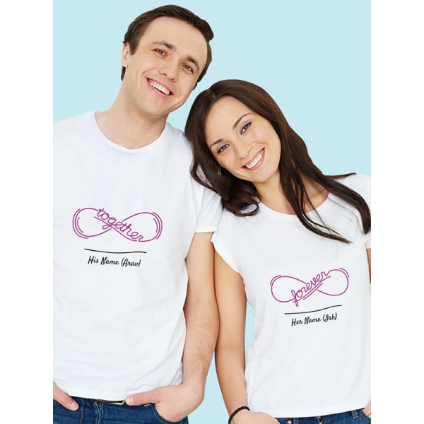 Together Forever Honeymoon Couples T Shirt