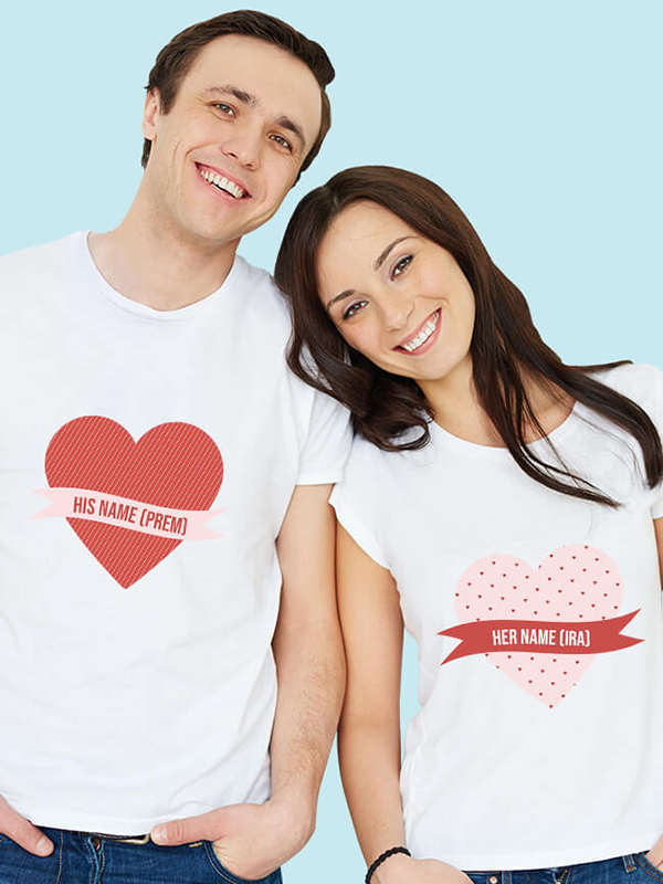 His And Her Couples T Shirt