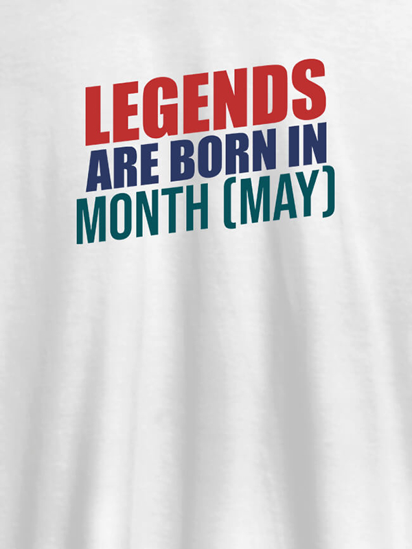 Legends Are Born In November Printed Mens T Shirt
