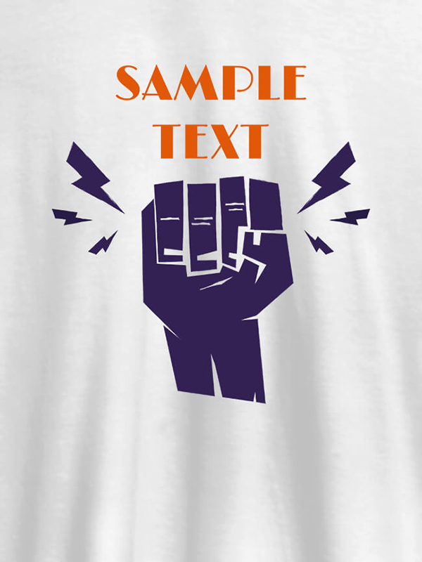 Fist Personalised Mens T Shirt