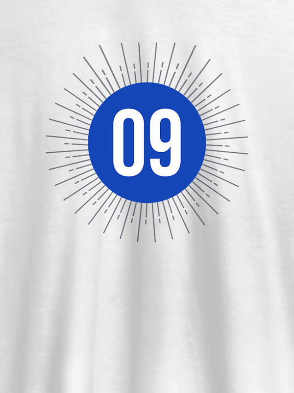 Your Lucky Number with Design On Customized Men Tees