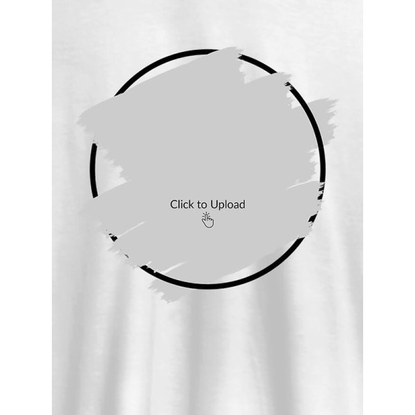 Your Photo in Square Grunge Shape On Personalized T-Shirt Your Photo in Square Grunge Shape On Personalized T-Shirt