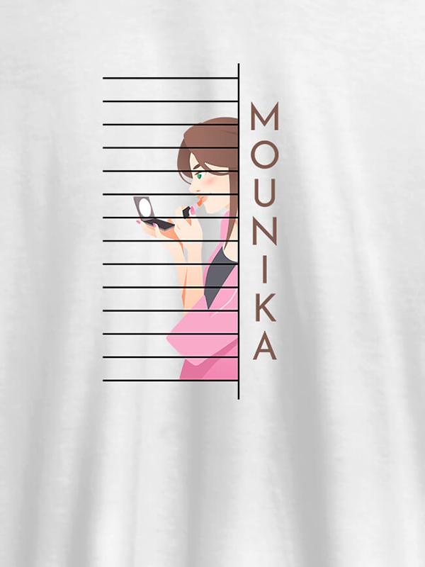 Personalised Womens T Shirt With Name Unique Design