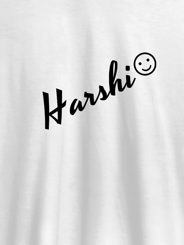 Personalised Women T Shirt With Name Emoji